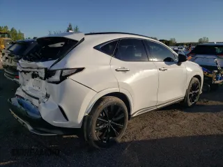 2023 Lexus NX with VIN 2T2KGCEZ7PC027611, listed as a Copart auction lot 72510804 with 19,525 mi miles and Salvage Title. Bid and sale history available at carsss.com. Image 3.