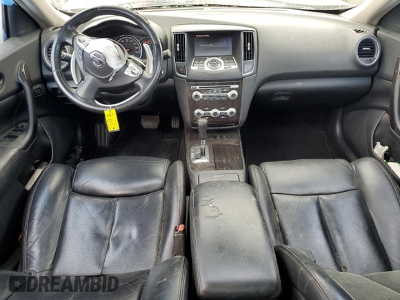 2012 Nissan Maxima SV with VIN 1N4AA5AP9CC821164, listed as a Copart auction lot 49357515 with 131,127 mi miles and Salvage title. Bid and sale history available at DreamBid. Image 8.
