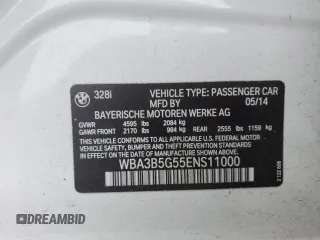 2014 BMW 3 Series 328i xDrive с VIN WBA3B5G55ENS11000, выставлен на аукционе Copart как лот 60716015 с пробегом 123 609 миль миль и Списание • Salvage title. История ставок и продаж доступна на DreamBid. Изображение 12.