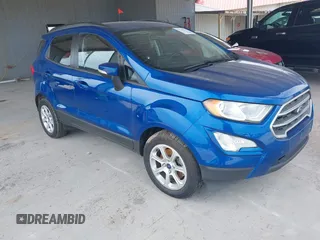 2018 Ford EcoSport SE with VIN MAJ3P1TE7JC159075, listed as a IAAI auction lot 42114135 with 73,154 mi miles and . Bid and sale history available at DreamBid. Image 1.