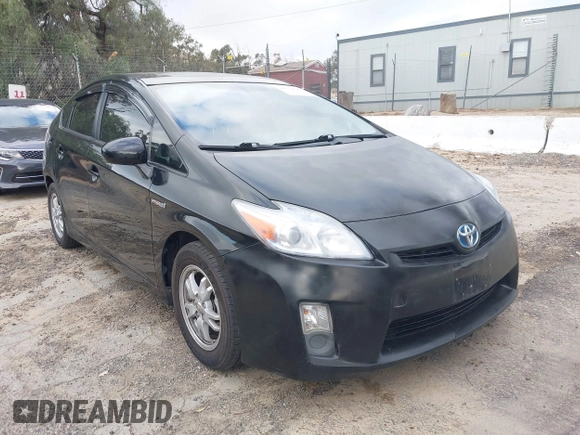 2010 Toyota Prius II with VIN JTDKN3DU6A0181406, listed as a IAAI auction lot 41512820 with 204,839 mi miles. Bid and sale history available at carsss.com. Image 1.