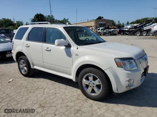 2009 Mercury Mariner Premier with VIN 4M2CU87G19KJ11476, listed as a Copart auction lot 61718784 with 117,526 mi miles and Salvage Title. Bid and sale history available at carsss.com. Image 4.