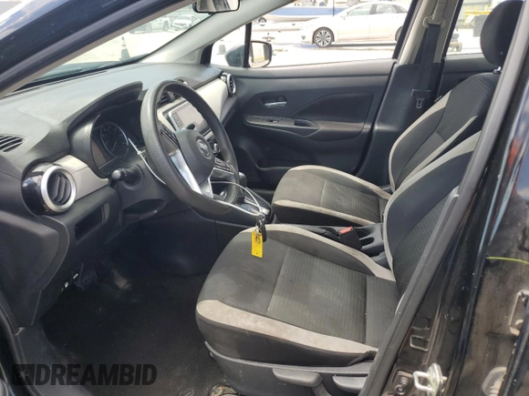 2021 Nissan Versa SV with VIN 3N1CN8EV5ML835444, listed as a Copart auction lot 52439955 with 104,773 mi miles and Salvage Title. Bid and sale history available at DreamBid. Image 7.