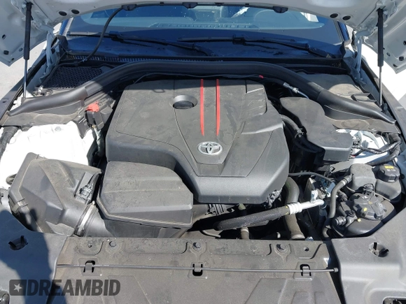 2021 Toyota Supra 2.0 with VIN WZ1DB2C01MW039946, listed as a IAAI auction lot 42519516 with 21,073 mi miles and . Bid and sale history available at DreamBid. Image 10.