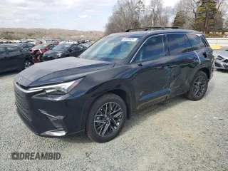 2024 Lexus TX with VIN 5TDAAAB6XRS015141, listed as a Copart auction lot 42525025 with 5,910 mi miles and Salvage Title. Bid and sale history available at carsss.com. Image 1.