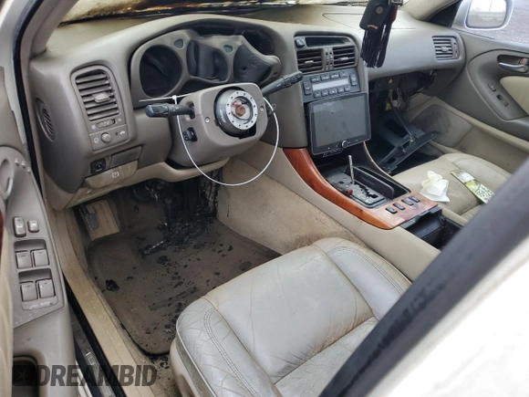1998 Lexus GS 300 z VIN JT8BD68S0W0019368, wystawiony jako Copart lot #47135265 z przebiegiem Nie podano mil oraz Nie do naprawy • Non repairable. Historia ofert i sprzedaży dostępna na DreamBid. Obrazek 8.