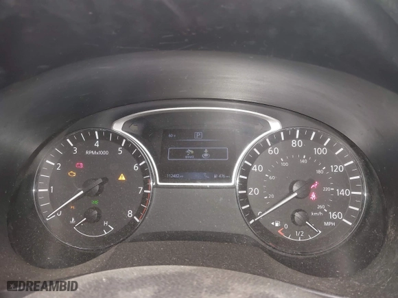 2017 Nissan Altima 2.5 SV with VIN 1N4AL3AP3HC124367, listed as a IAAI auction lot 41588541 with 112,482 mi miles. Bid and sale history available at carsss.com. Image 7.