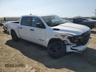 2023 Ram 1500 Big Horn with VIN 1C6SRFFT5PN652314, listed as a Copart auction lot 59323735 with 28,721 mi miles and Salvage title. Bid and sale history available at DreamBid. Image 4.