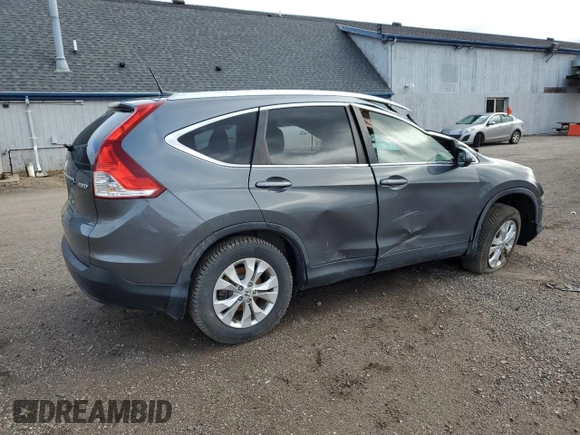 2013 Honda CR-V EX-L with VIN 2HKRM4H75DH618668, listed as a Copart auction lot 51137975 with 115,237 mi miles and Non Repairable. Bid and sale history available at carsss.com. Image 3.