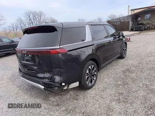 2024 Kia Carnival EX with VIN KNDNC5H31R6421390, listed as a Copart auction lot 55661565 with 18,515 mi miles and Salvage Title. Bid and sale history available at DreamBid. Image 4.