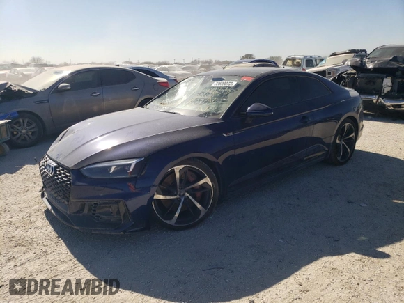 2018 Audi RS 5 z VIN WUAPWAF52JA903044, wystawiony jako Copart lot #72699072 z przebiegiem 58 599 mil mil oraz . Historia ofert i sprzedaży dostępna na DreamBid. Obrazek 1.