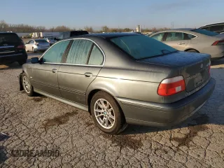2003 BMW 5 Series 525iA with VIN WBADT43403G027481, listed as a Copart auction lot 79869944 with 0 mi miles and Salvage Title. Bid and sale history available at carsss.com. Image 2.