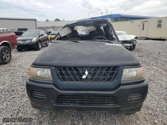 2002 Mitsubishi Montero Sport ES with VIN JA4LS21H72J020289, listed as a Copart auction lot 70277374 with 206676 miles and Salvage Title. Bid and sale history available at carsss.com. Image 5.