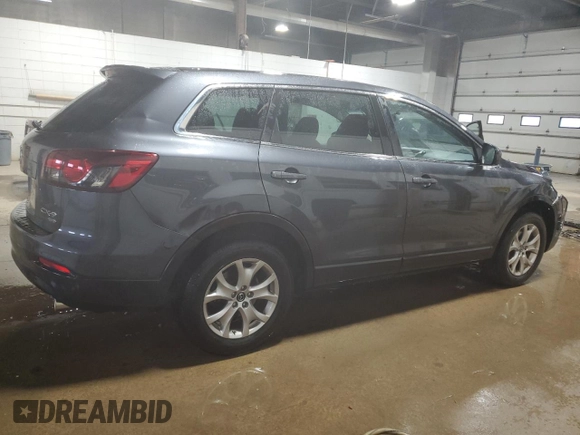 2015 Mazda CX-9 Sport with VIN JM3TB3BA0F0457583, listed as a Copart auction lot 54334135 with 144,767 mi miles and Salvage Title. Bid and sale history available at carsss.com. Image 3.