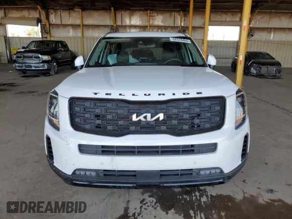 2022 Kia Telluride SX with VIN 5XYP5DHC4NG289407, listed as a Copart auction lot 52576465 with 27,139 mi miles and Salvage Title. Bid and sale history available at DreamBid. Image 5.