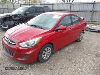2015 Hyundai Accent GLS with VIN KMHCT4AE0FU915871, listed as a IAAI auction lot 41955604 with 110,822 mi miles and . Bid and sale history available at carsss.com. Image 18.