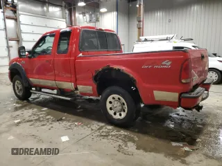 2005 Ford F-250 XL с VIN 1FTSX21565EB43099, выставлен на аукционе Copart как лот 47590915 с пробегом 160 810 миль миль и На запчасти • Non repairable. История ставок и продаж доступна на DreamBid. Изображение 2.