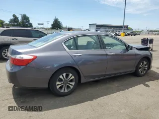 2015 Honda Accord LX with VIN 1HGCR2F38FA197357, listed as a Copart auction lot 54096215 with 289,796 mi miles and Salvage Title. Bid and sale history available at carsss.com. Image 3.
