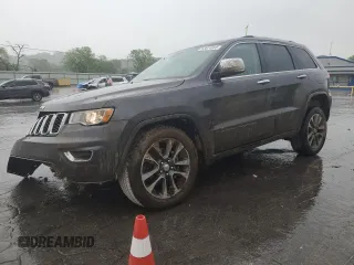 2018 Jeep Grand Cherokee Limited with VIN 1C4RJFBG6JC378311, listed as a Copart auction lot 53824985 with 96,596 mi miles and Salvage Title. Bid and sale history available at DreamBid. Image 1.