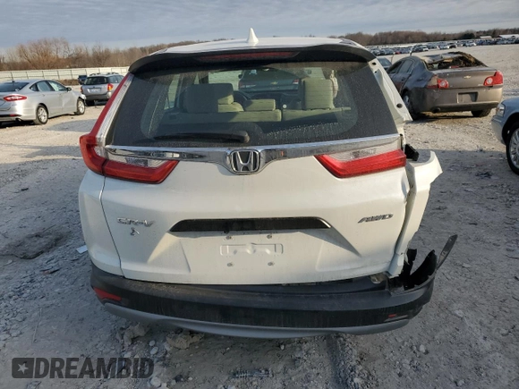 2017 Honda CR-V LX with VIN 5J6RW6H36HL008356, listed as a Copart auction lot 48563995 with 26,212 mi miles and Clean Title. Bid and sale history available at carsss.com. Image 6.