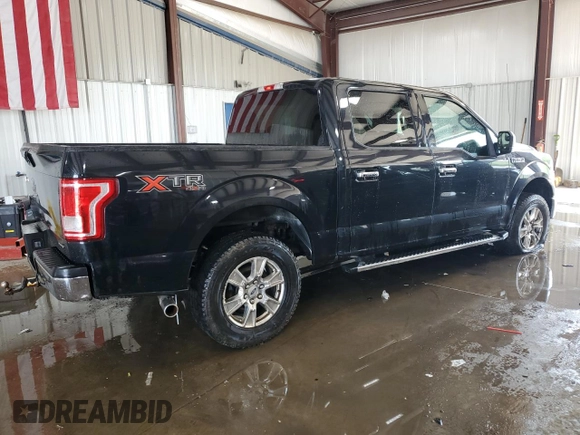 2015 Ford F-150 XLT with VIN 1FTEW1E88FFC08531, listed as a Copart auction lot 60347895 with 263,212 mi miles and Salvage title. Bid and sale history available at DreamBid. Image 3.