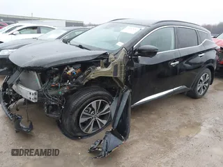 2020 Nissan Murano SV with VIN 5N1AZ2BS7LN146936, listed as a IAAI auction lot 41967687 with 44,753 mi miles and . Bid and sale history available at DreamBid. Image 2.