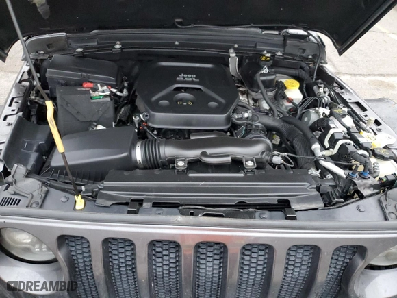 2019 Jeep Wrangler Unlimited Sport S with VIN 1C4HJXDN9KW636558, listed as a Copart auction lot 85011274 with 97,375 mi miles and Salvage Title. Bid and sale history available at carsss.com. Image 13.