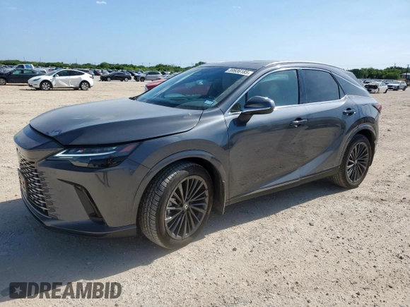 2024 Lexus RX 350 with VIN 2T2BAMBA9RC045973, listed as a Copart auction lot 59936185 with 9,352 mi miles and Salvage title. Bid and sale history available at DreamBid. Image 1.