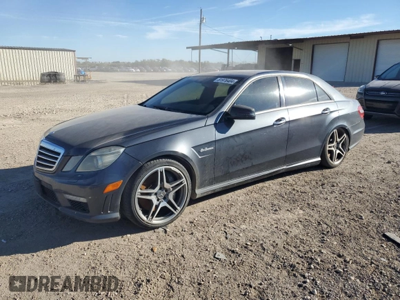 2010 Mercedes-Benz E 63 AMG with VIN WDDHF7HBXAA107915, listed as a Copart auction lot 81976404 with 117,118 mi miles and Clean title. Bid and sale history available at DreamBid. Image 1.
