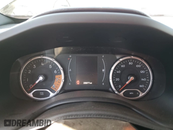 2020 Jeep Renegade Altitude with VIN ZACNJABBXLPL65823, listed as a Copart auction lot 53809915 with 28,977 mi miles and Salvage title. Bid and sale history available at DreamBid. Image 9.
