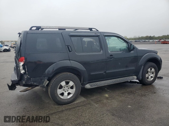 2005 Nissan Pathfinder SE z VIN 5N1AR18W65C701989, wystawiony jako Copart lot #55390455 z przebiegiem 178 002 mil mil oraz Szkoda całkowita • Salvage title. Historia ofert i sprzedaży dostępna na DreamBid. Obrazek 3.