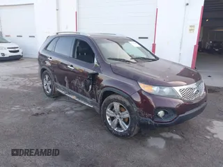 2012 Kia Sorento EX with VIN 5XYKUCA61CG247916, listed as a IAAI auction lot 40741466 with 1 mi miles. Bid and sale history available at carsss.com. Image 1.
