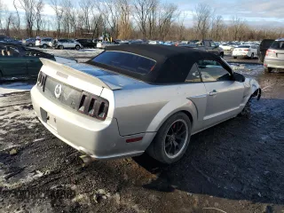 2006 Ford Mustang GT Deluxe with VIN 1ZVHT85H665218024, listed as a Copart auction lot 43781385 with 176,560 mi miles and Salvage Title. Bid and sale history available at carsss.com. Image 3.