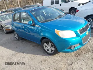 2009 Chevrolet Aveo 1LT with VIN KL1TD66E39B667466, listed as a IAAI auction lot 41719971 with 149,236 mi miles and . Bid and sale history available at DreamBid. Image 1.