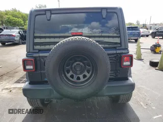2018 Jeep Wrangler Unlimited Sport S с VIN 1C4HJXDN1JW324720, выставлен на аукционе Copart как лот 64615085 с пробегом 57 434 миль миль и Чистый • Clean title. История ставок и продаж доступна на DreamBid. Изображение 6.