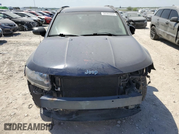 2016 Jeep Compass Sport z VIN 1C4NJCBA6GD715460, wystawiony jako Copart lot #50365005 z przebiegiem 104 138 mil mil oraz Szkoda całkowita • Salvage title. Historia ofert i sprzedaży dostępna na DreamBid. Obrazek 5.