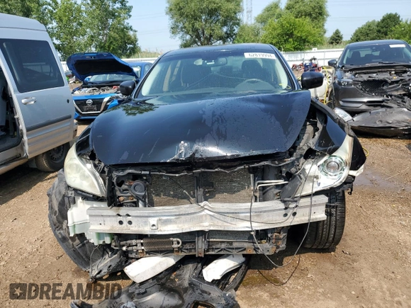 2012 Infiniti M37 with VIN JN1BY1AR9CM393291, listed as a Copart auction lot 62819994 with 248,641 mi miles and Salvage Title. Bid and sale history available at carsss.com. Image 5.