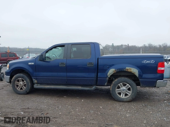 2008 Ford F-150 XL with VIN 1FTRW14W98FB93333, listed as a IAAI auction lot 41986773 with 167,637 mi miles. Bid and sale history available at carsss.com. Image 14.