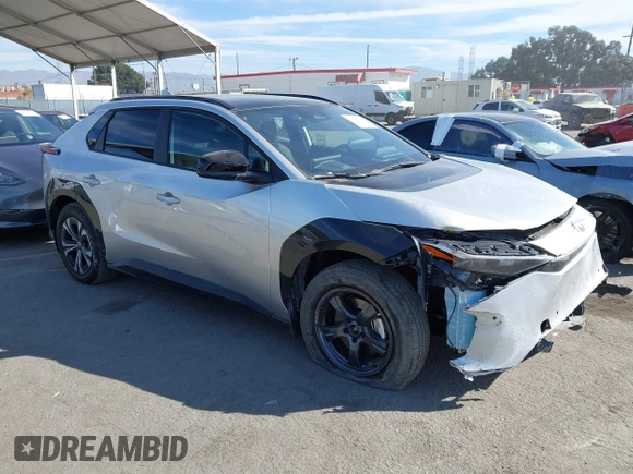 2024 Toyota bZ4X XLE with VIN JTMABACA7RA079957, listed as a IAAI auction lot 40566017 with 231 mi miles and . Bid and sale history available at DreamBid. Image 1.