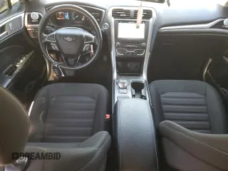 2018 Ford Fusion SE with VIN 3FA6P0HD1JR252599, listed as a Copart auction lot 45666525 with 61,405 mi miles and Salvage Title. Bid and sale history available at DreamBid. Image 8.