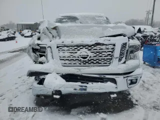 2016 Nissan Titan XD PRO-4X with VIN 1N6BA1F49GN511951, listed as a Copart auction lot 87577645 with 116,076 mi miles and Salvage Title. Bid and sale history available at carsss.com. Image 5.