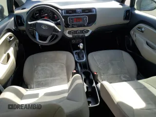 2016 Kia Rio LX with VIN KNADM4A36G6648176, listed as a Copart auction lot 70002694 with 45,154 mi miles and Salvage Title. Bid and sale history available at DreamBid. Image 8.
