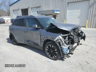 2022 Chevrolet TrailBlazer LT with VIN KL79MRSL0NB018093, listed as a Copart auction lot 52067614 with 27,557 mi miles and . Bid and sale history available at DreamBid. Image 4.
