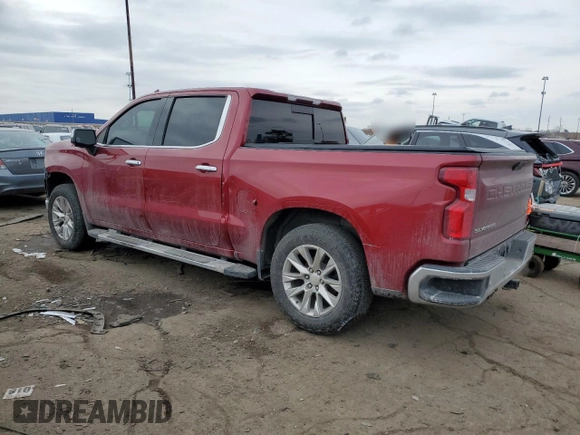 2020 Chevrolet Silverado 1500 LTZ with VIN 1GCUYGEDXLZ225427, listed as a Copart auction lot 43807995 with 103,785 mi miles and Clean Title. Bid and sale history available at DreamBid. Image 2.
