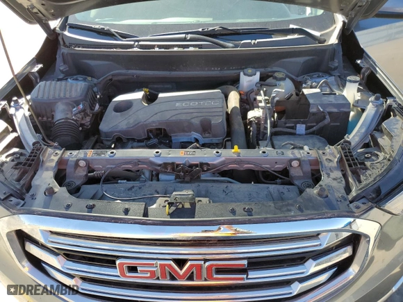 2020 GMC Terrain SLT with VIN 3GKALPEV6LL328284, listed as a Copart auction lot 48424005 with 0 mi miles and Salvage Title. Bid and sale history available at carsss.com. Image 12.
