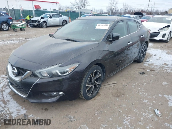 2016 Nissan Maxima Platinum with VIN 1N4AA6AP6GC439654, listed as a IAAI auction lot 41387350 with 119,012 mi miles and . Bid and sale history available at DreamBid. Image 17.