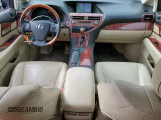 2011 Lexus RX 450h with VIN JTJBC1BA8B2043548, listed as a Copart auction lot 50727405 with 157,839 mi miles and Salvage Title. Bid and sale history available at DreamBid. Image 8.
