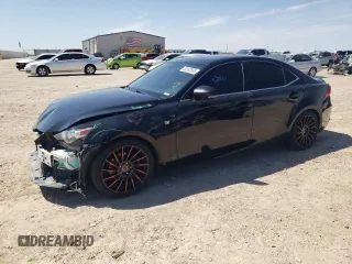 2015 Lexus IS 250 z VIN JTHBF1D2XF5057230, wystawiony jako Copart lot #53262565 z przebiegiem 172 730 mil mil oraz Szkody całkowita. Historia ofert i sprzedaży dostępna na DreamBid. Obrazek 1.