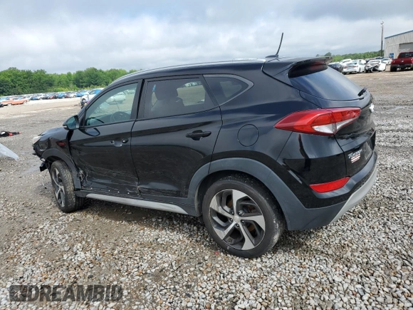 2017 Hyundai Tucson Sport z VIN KM8J33A22HU388846, wystawiony jako Copart lot #56691065 z przebiegiem Nie podano mil oraz Szkoda całkowita • Salvage title. Historia ofert i sprzedaży dostępna na DreamBid. Obrazek 2.