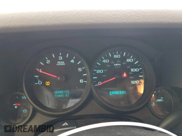2011 Chevrolet Silverado 1500 Work Truck with VIN 1GCNCPEA8BZ153960, listed as a Copart auction lot 50545345 with 72,446 mi miles and Salvage Title. Bid and sale history available at DreamBid. Image 9.